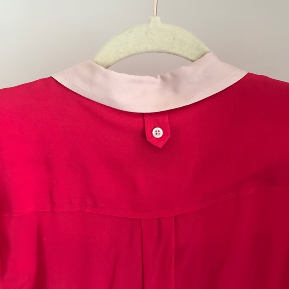 NWT Anthro Maeve Silk Button Up | 4 - Picture 6 of 7